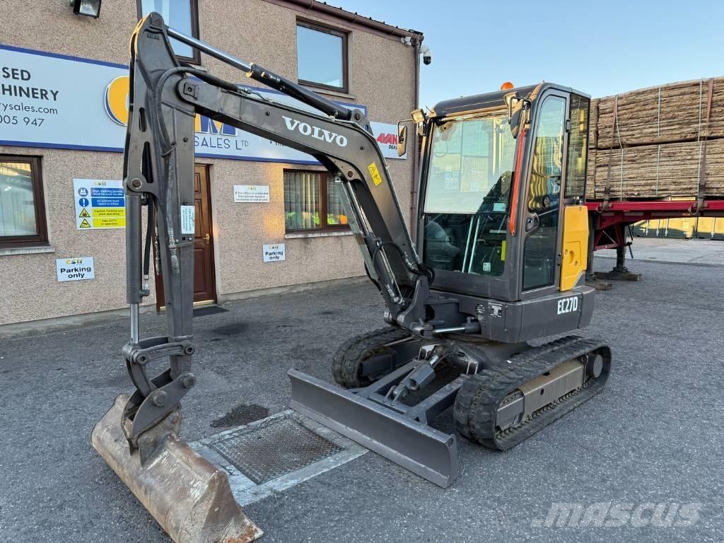 Volvo EC 27 D Mini excavators < 7t
