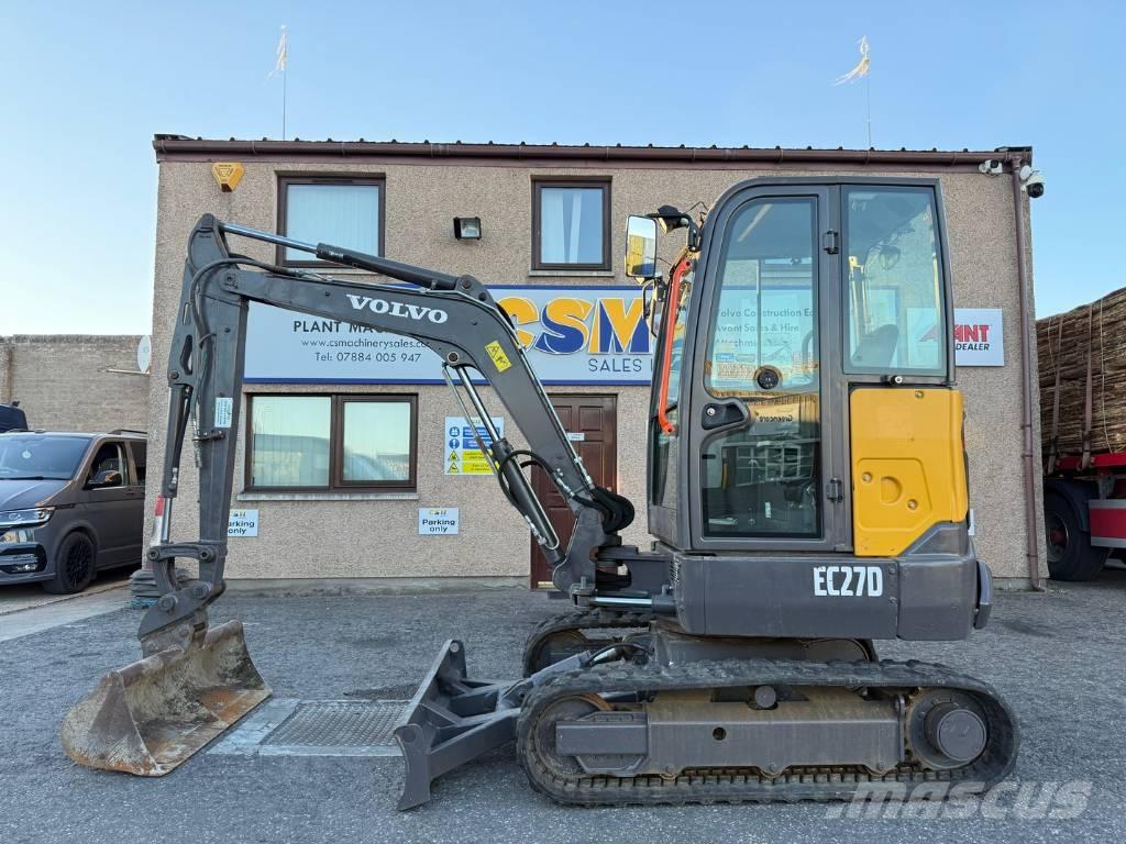 Volvo EC 27 D Mini excavators < 7t