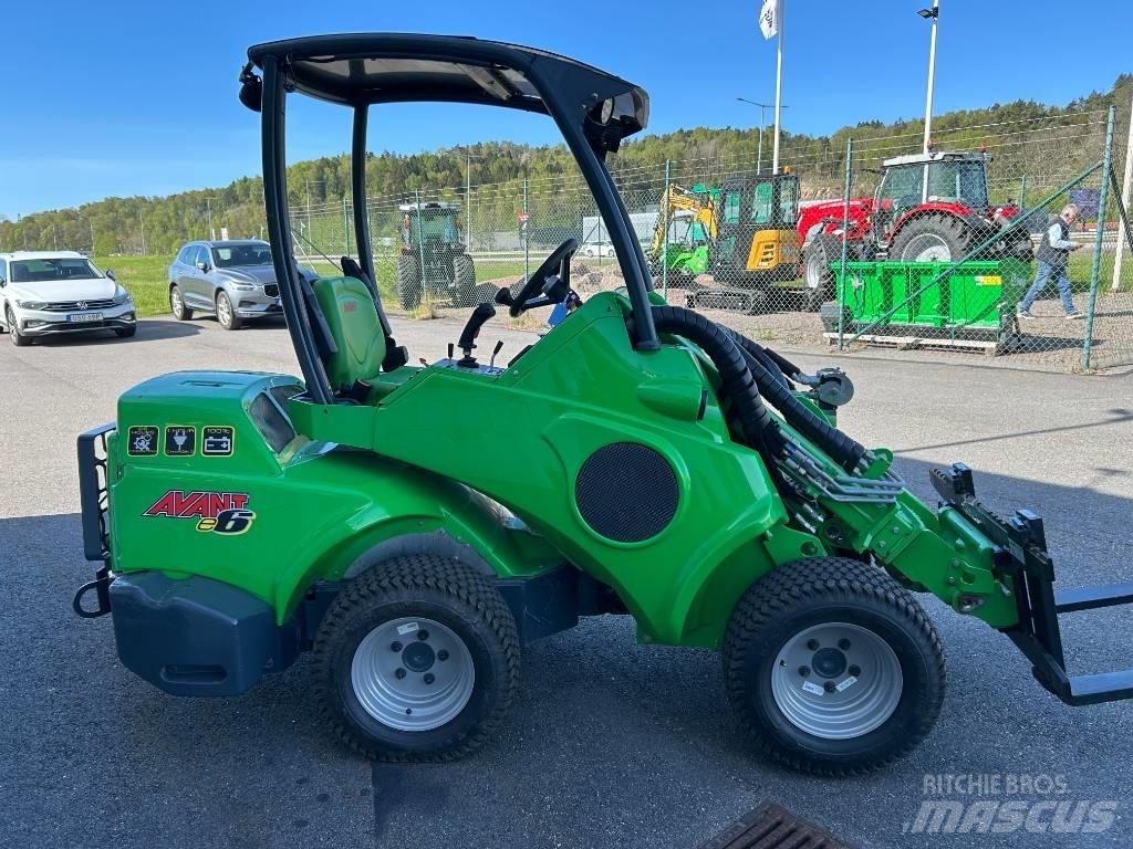 Avant Elektrisk E6 Skid steer loaders