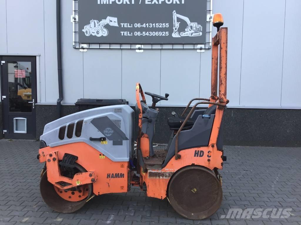 Hamm HD 8 VV Twin drum rollers