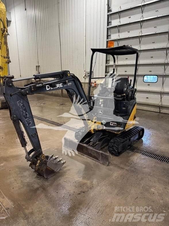 John Deere 17 Mini excavators < 7t