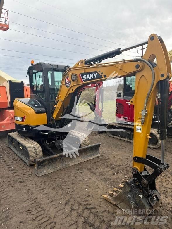Sany SY35U Mini excavators < 7t