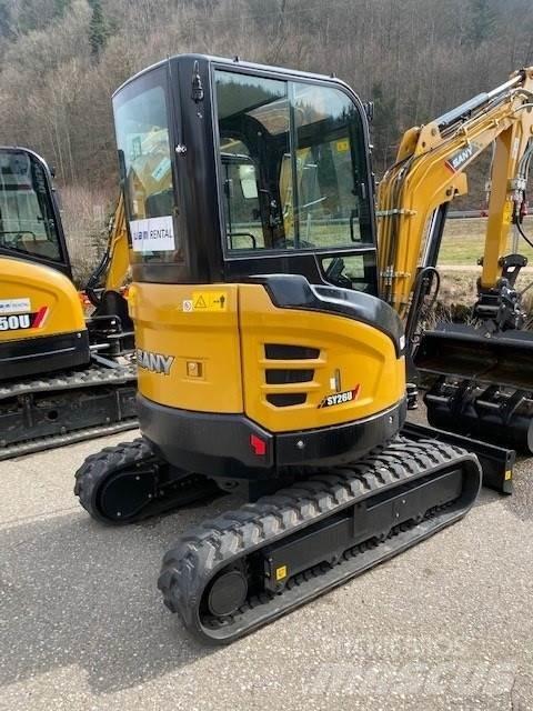 Sany SY26U Mini excavators < 7t