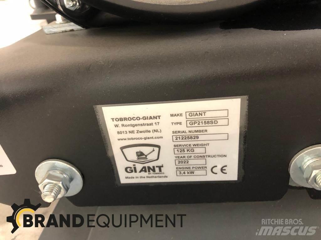 GiANT GP2158SD Vibrator compactors