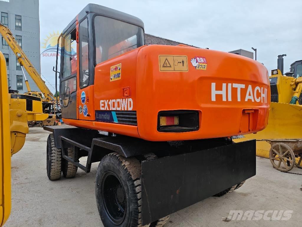 Hitachi EX 100 W D Wheeled excavators