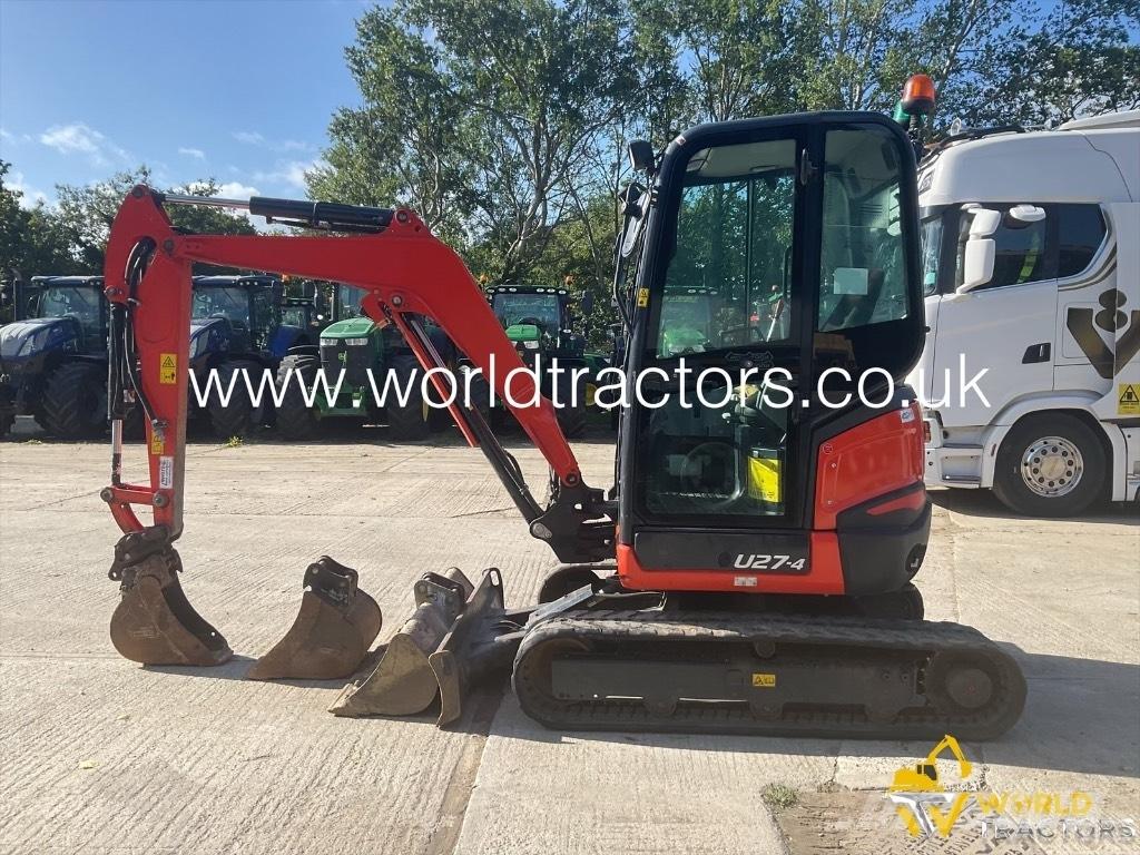 Kubota U 27-4 Mini excavators < 7t