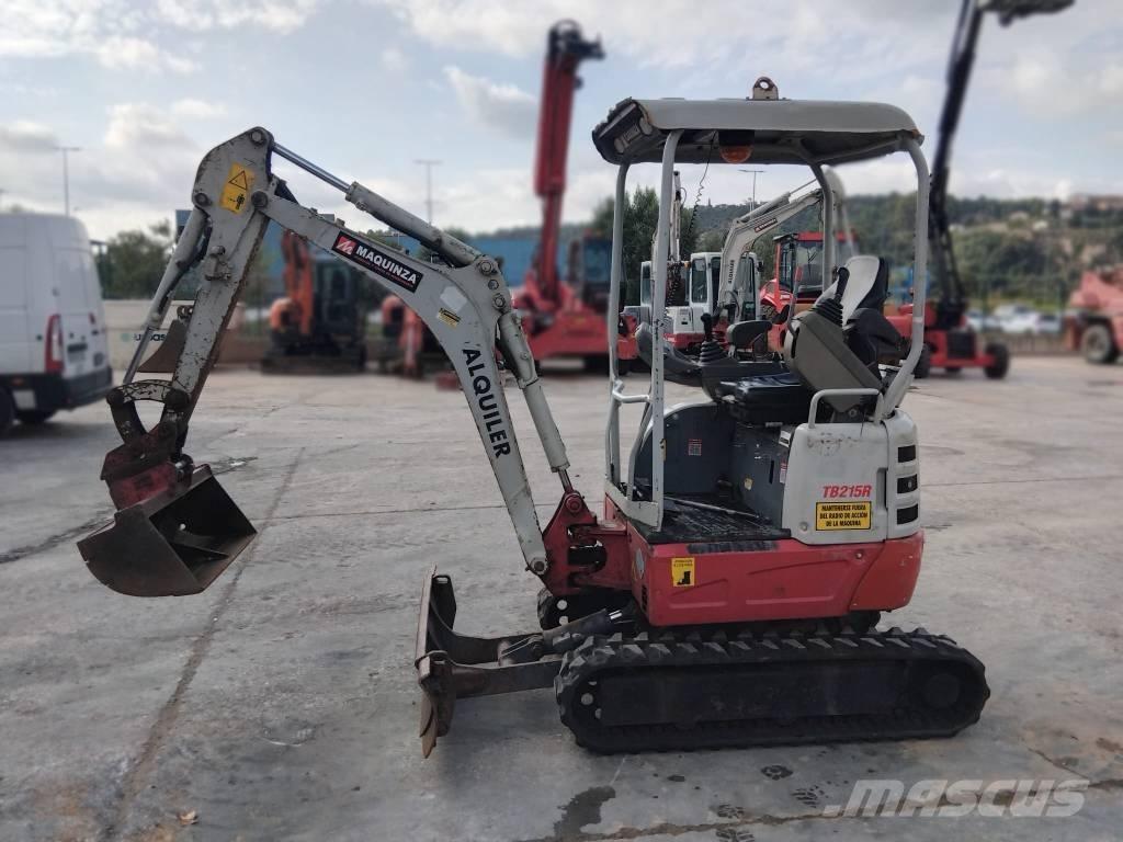 Takeuchi TB 215 R Mini excavators < 7t