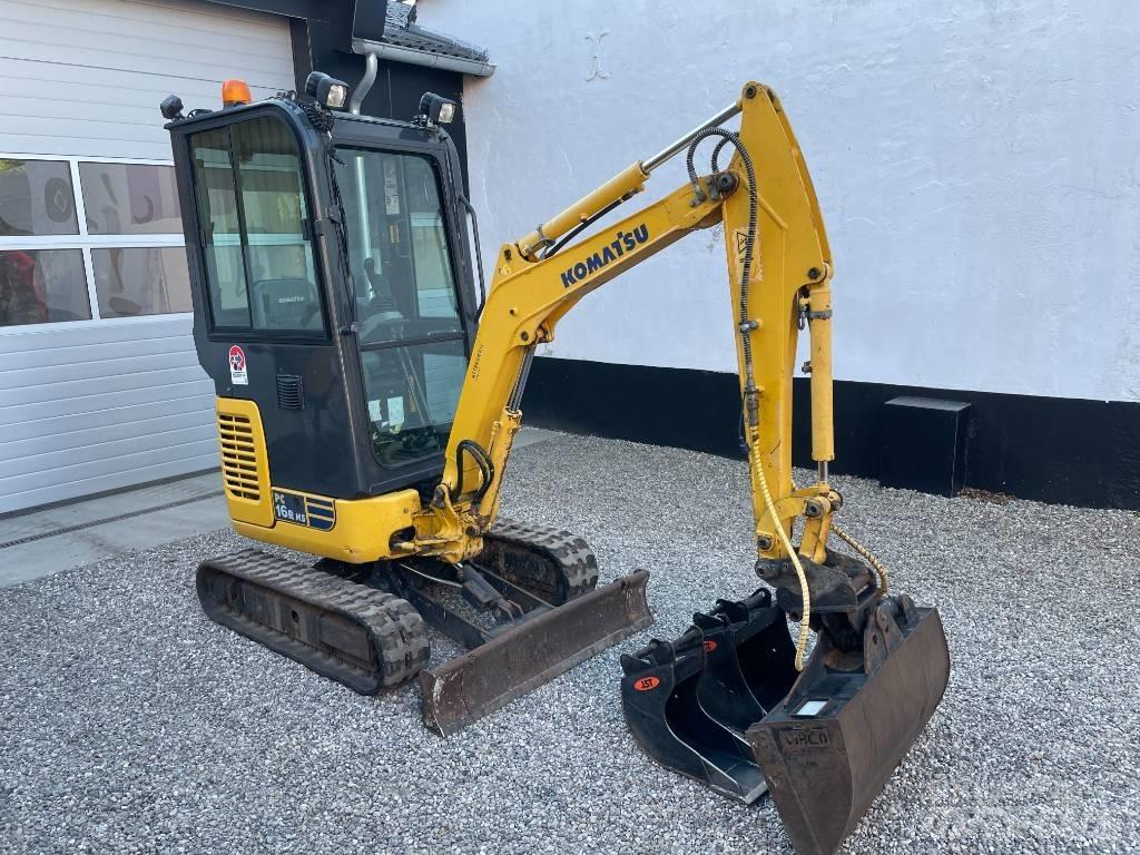 Komatsu PC 16 R-3HS Mini excavators < 7t