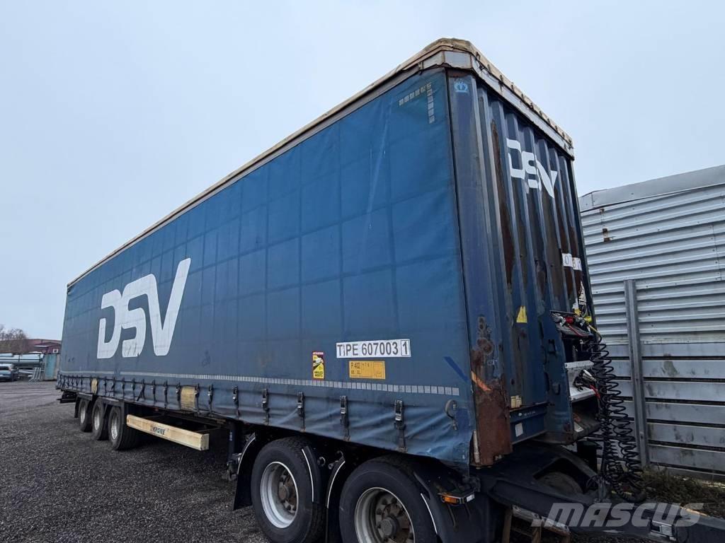 Krone serie 7446 Tautliner/curtainside trailers