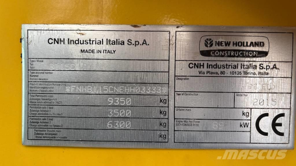 New Holland B 115 C TLB's