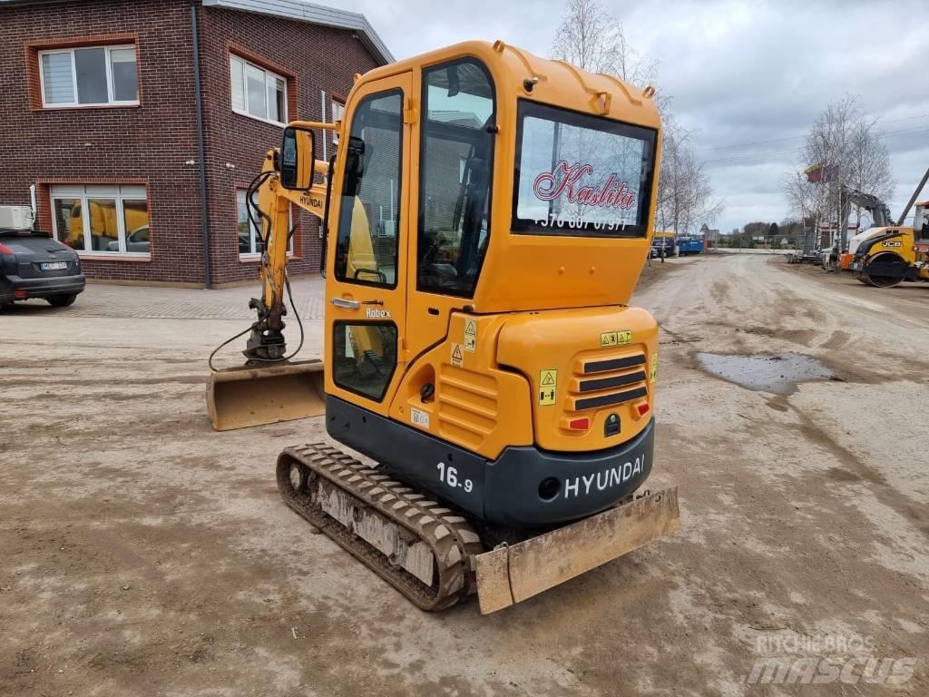 Hyundai R16-9 Mini excavators < 7t