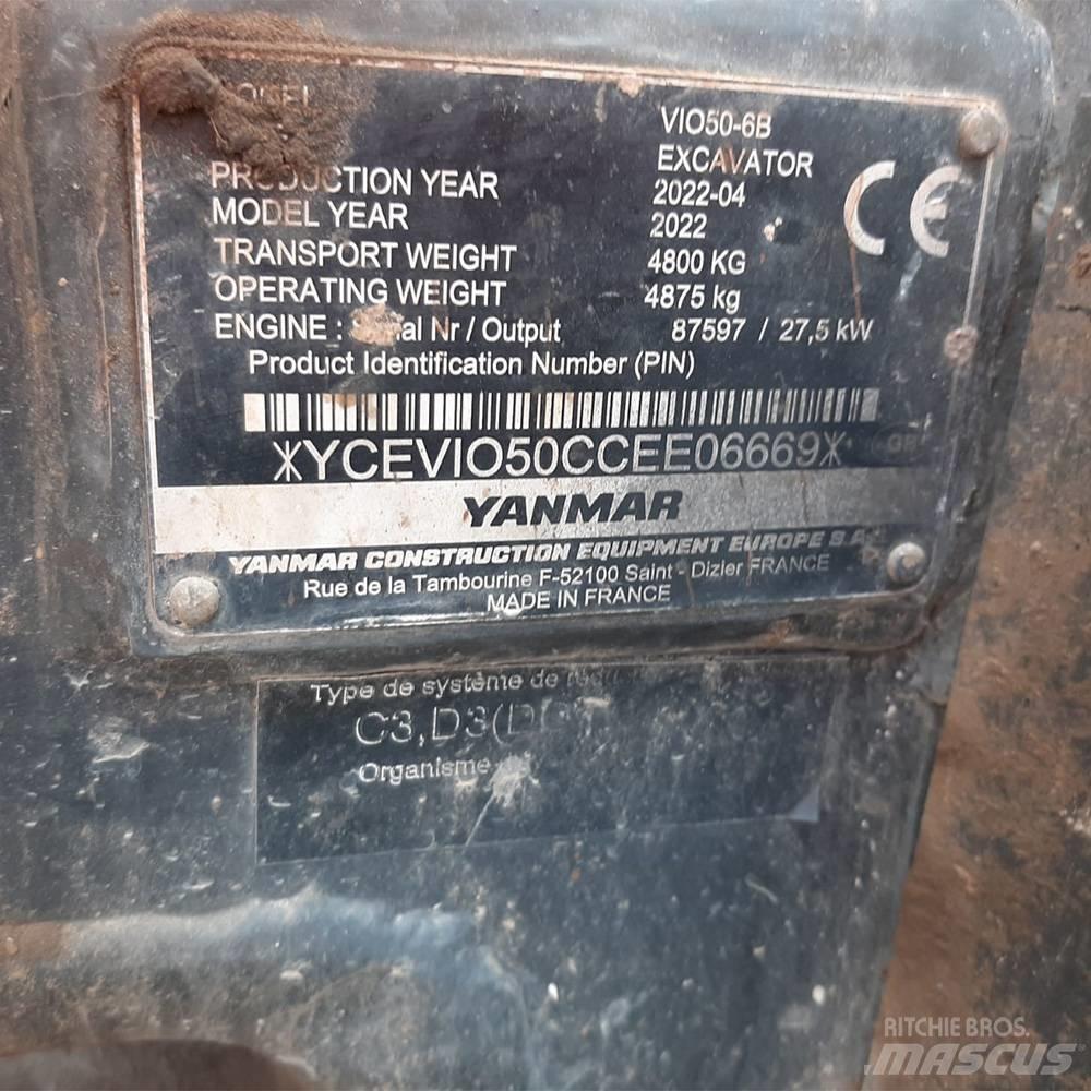 Yanmar Vio 50 Mini excavators < 7t
