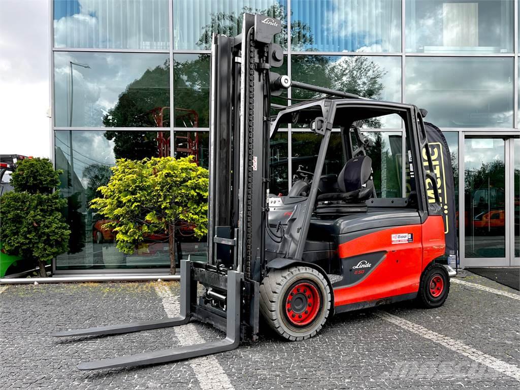 Linde E50HL-01/600 Electric forklift trucks