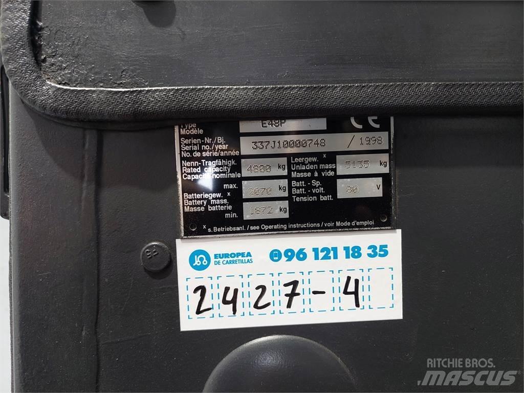 Linde E48P Electric forklift trucks