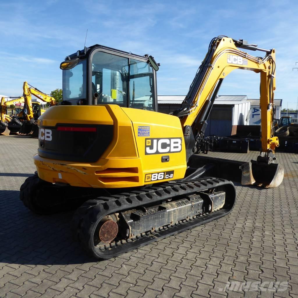 JCB 86C-2 Mono Midi excavators  7t - 12t