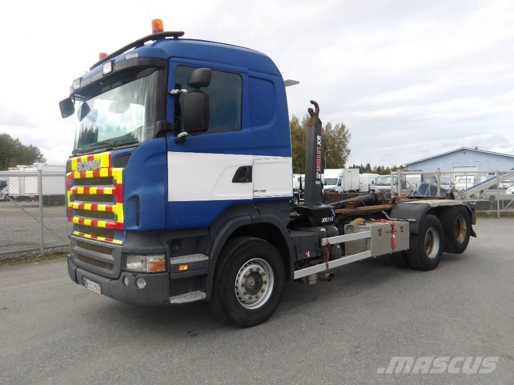 Scania R480 6x2 Hook lift trucks