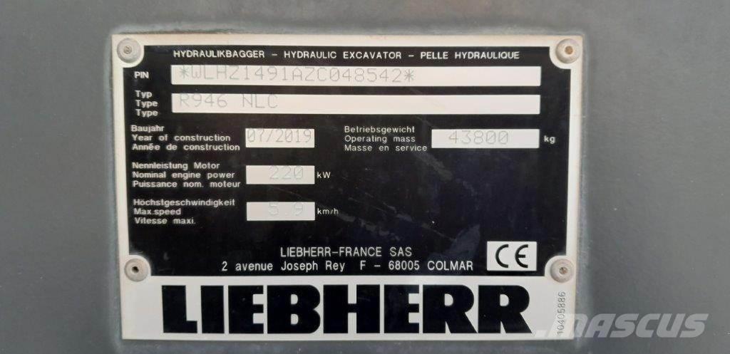 Liebherr R946 Crawler excavators