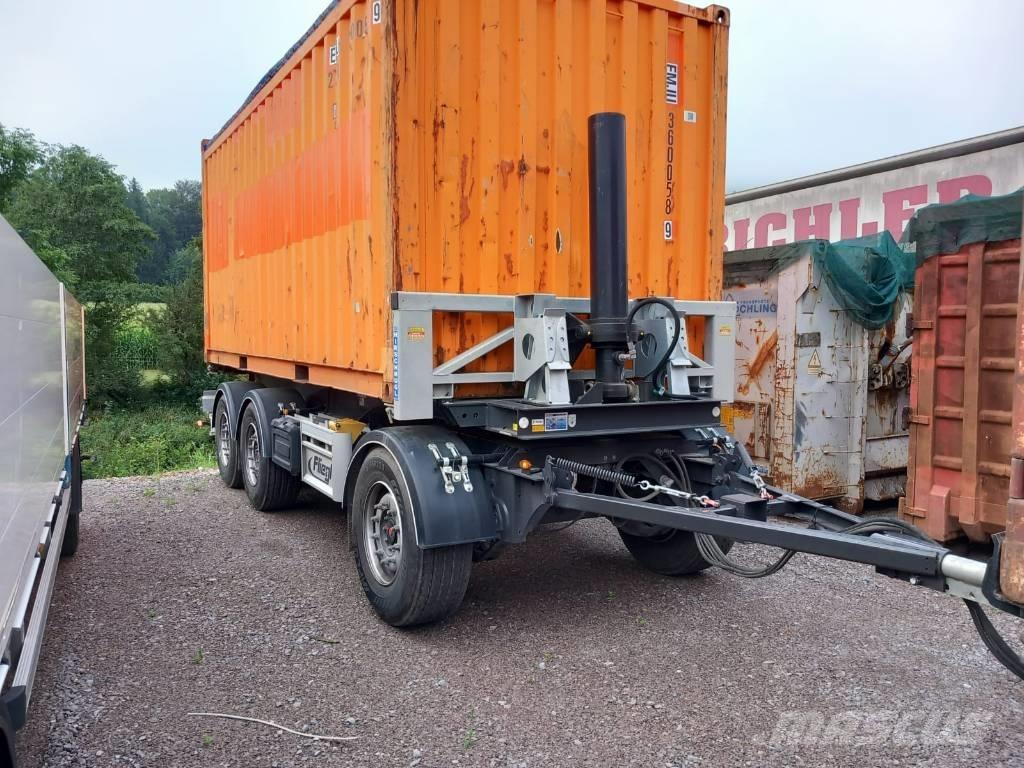 Fliegl DPS 240 Containerframe/Skiploader trailers