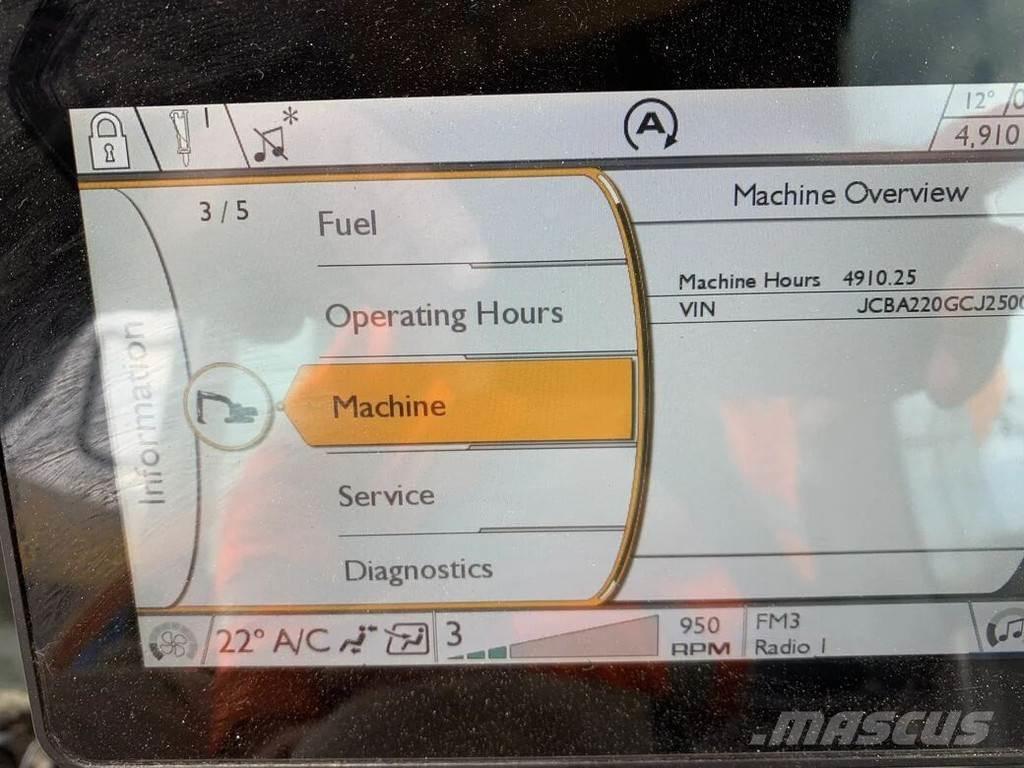 JCB JS220X Crawler excavators