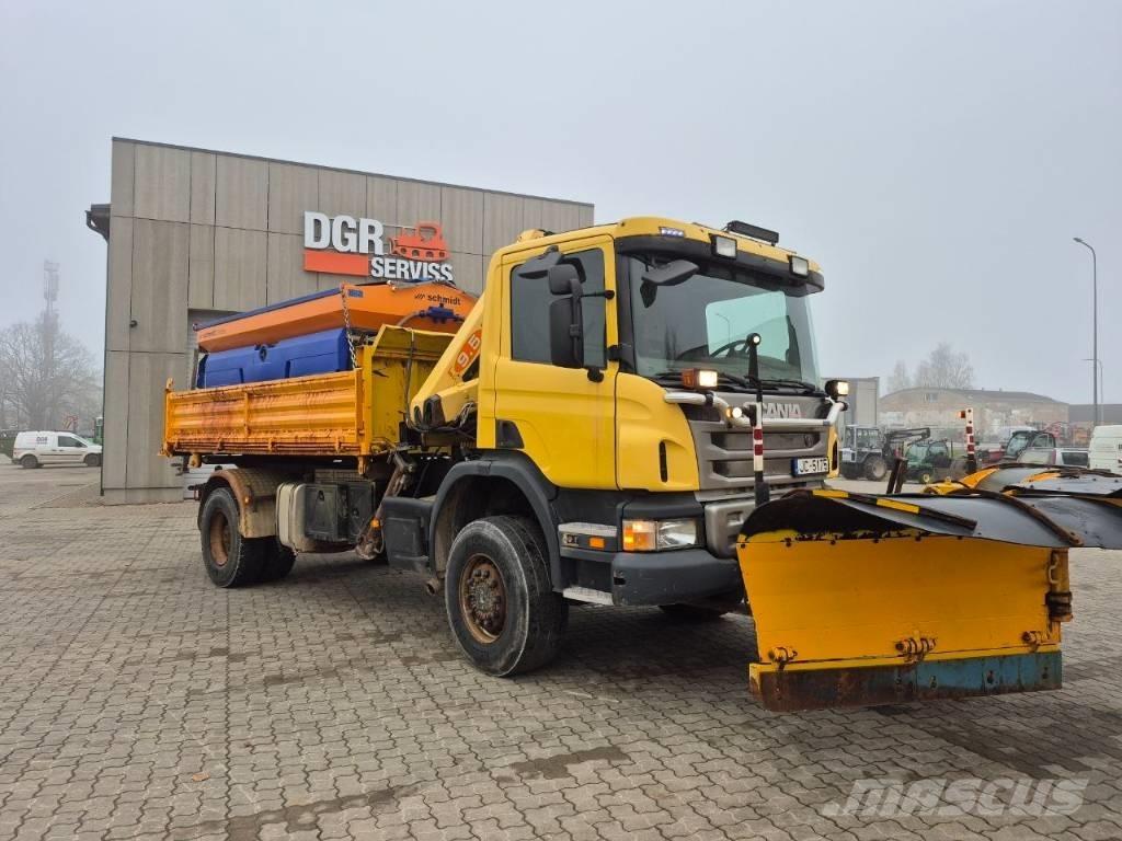 Scania P360 Tipper trucks