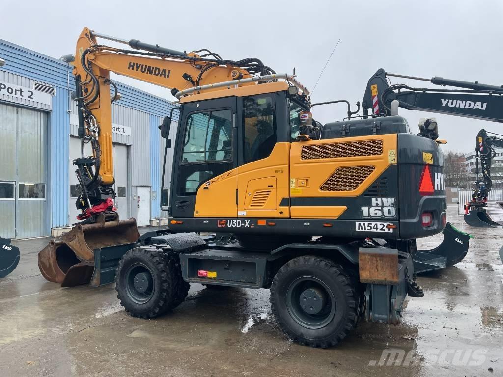 Hyundai HW 160 Wheeled excavators