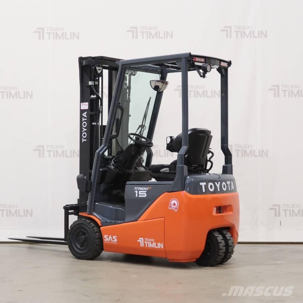 Toyota 8FBE15T Electric forklift trucks