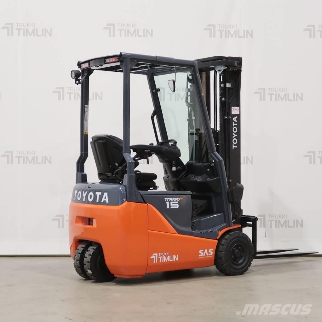 Toyota 8FBE15T Electric forklift trucks