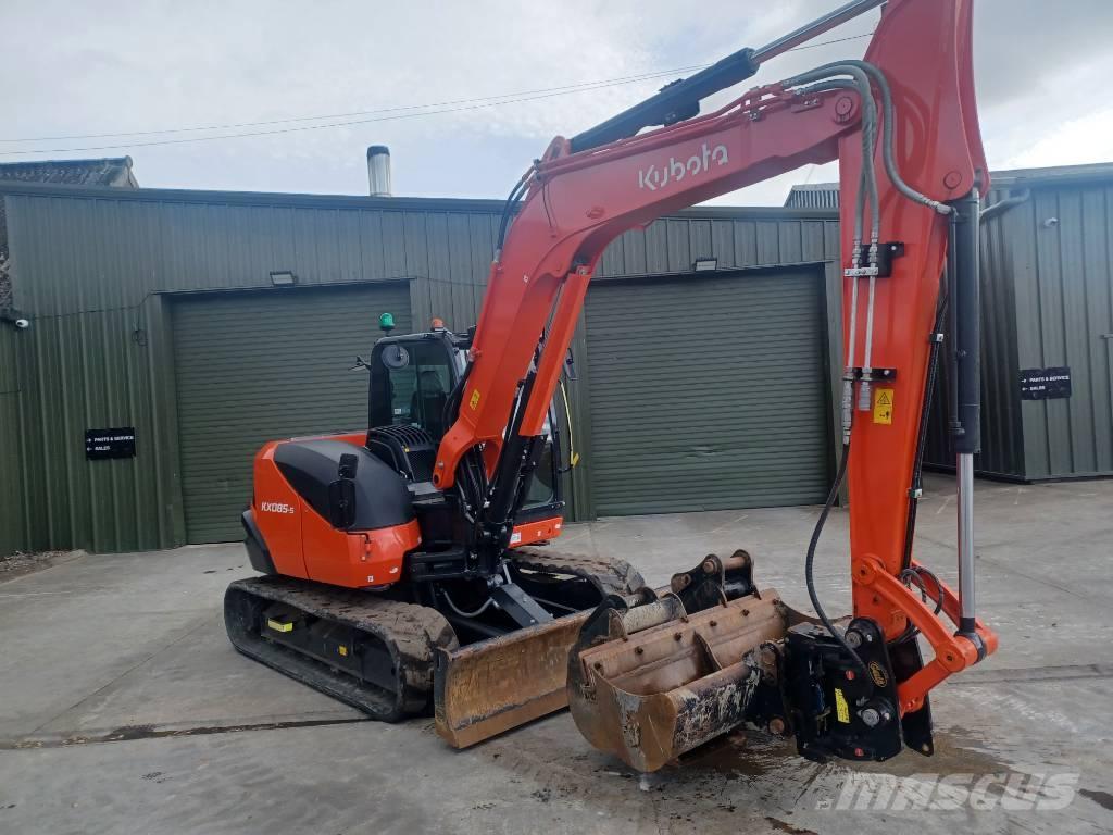 Kubota KX 085-5 Midi excavators  7t - 12t