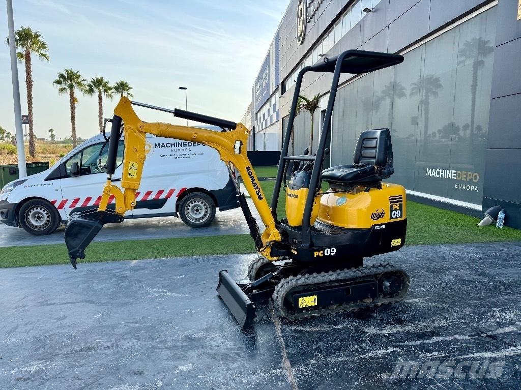 Komatsu PC 09-1 Mini excavators < 7t