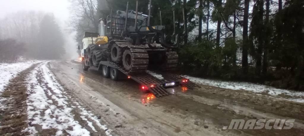 Scania P 114-380 Forest machine transport trucks