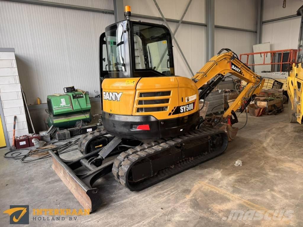 Sany SY 50 U Mini excavators < 7t