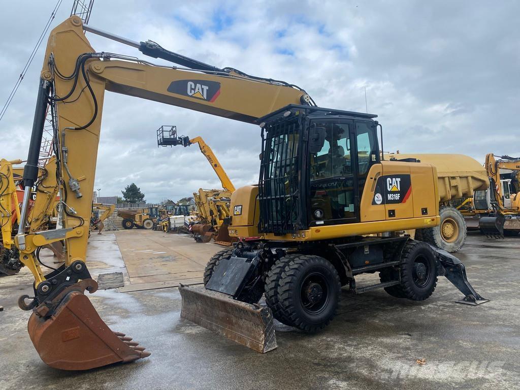 CAT M316F NVT Wheeled excavators