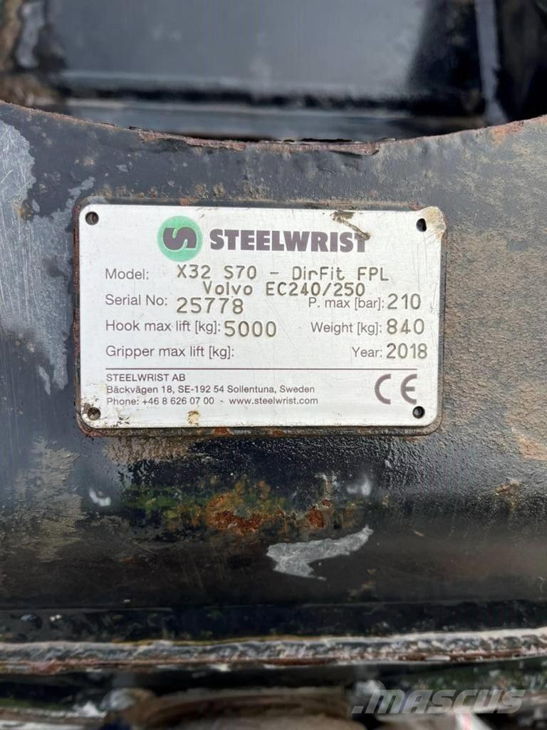 Steelwrist X32 Rotators