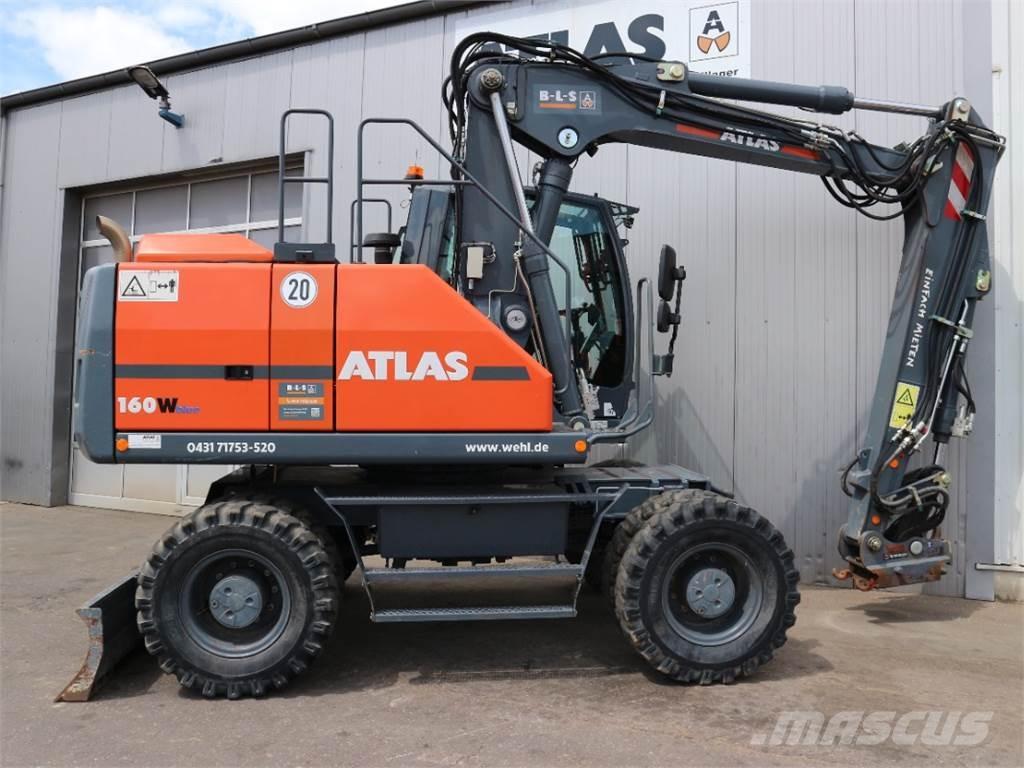 Atlas 160W-BLUE Wheeled excavators