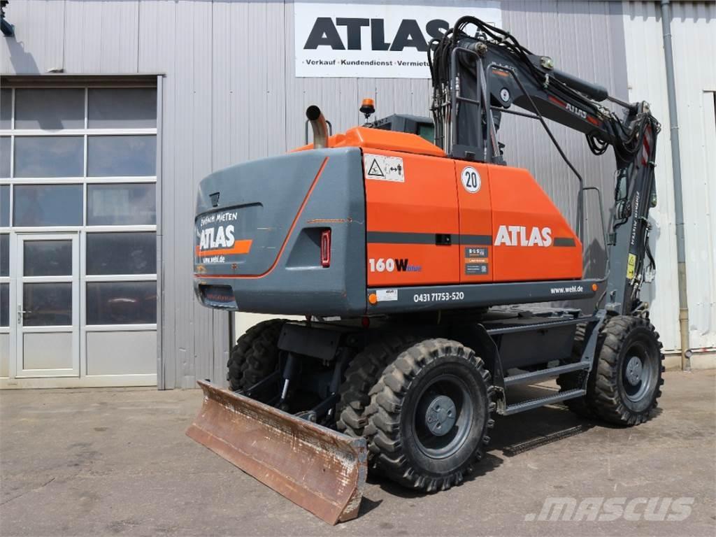 Atlas 160W-BLUE Wheeled excavators