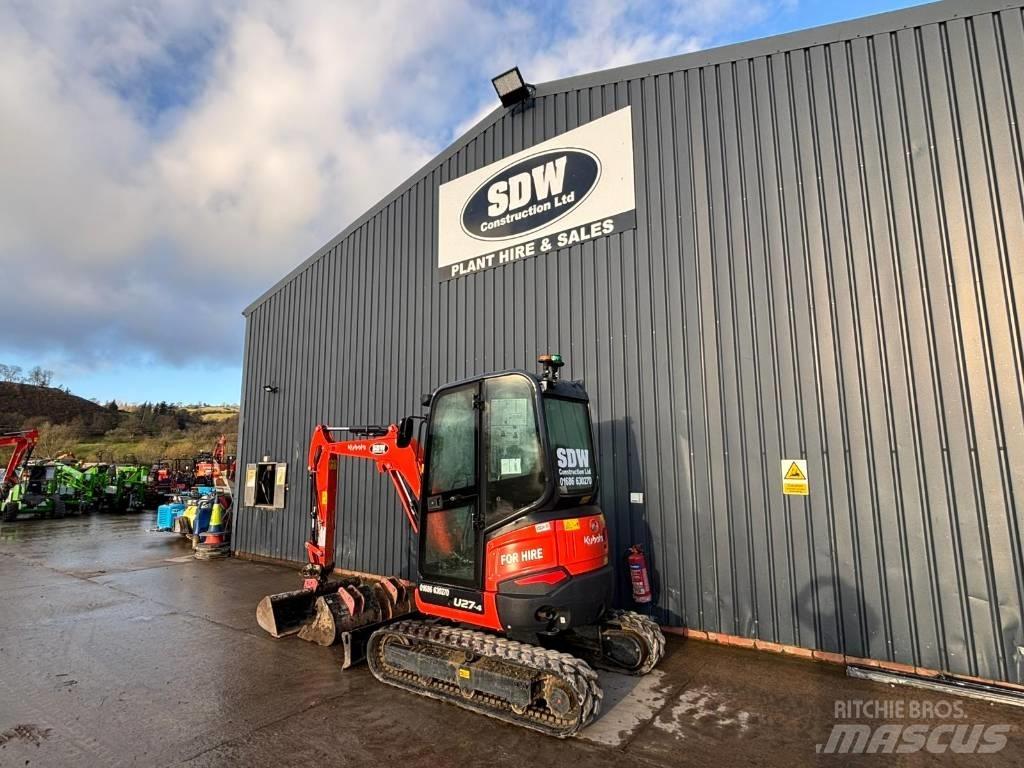 Kubota U 27-4 Mini excavators < 7t