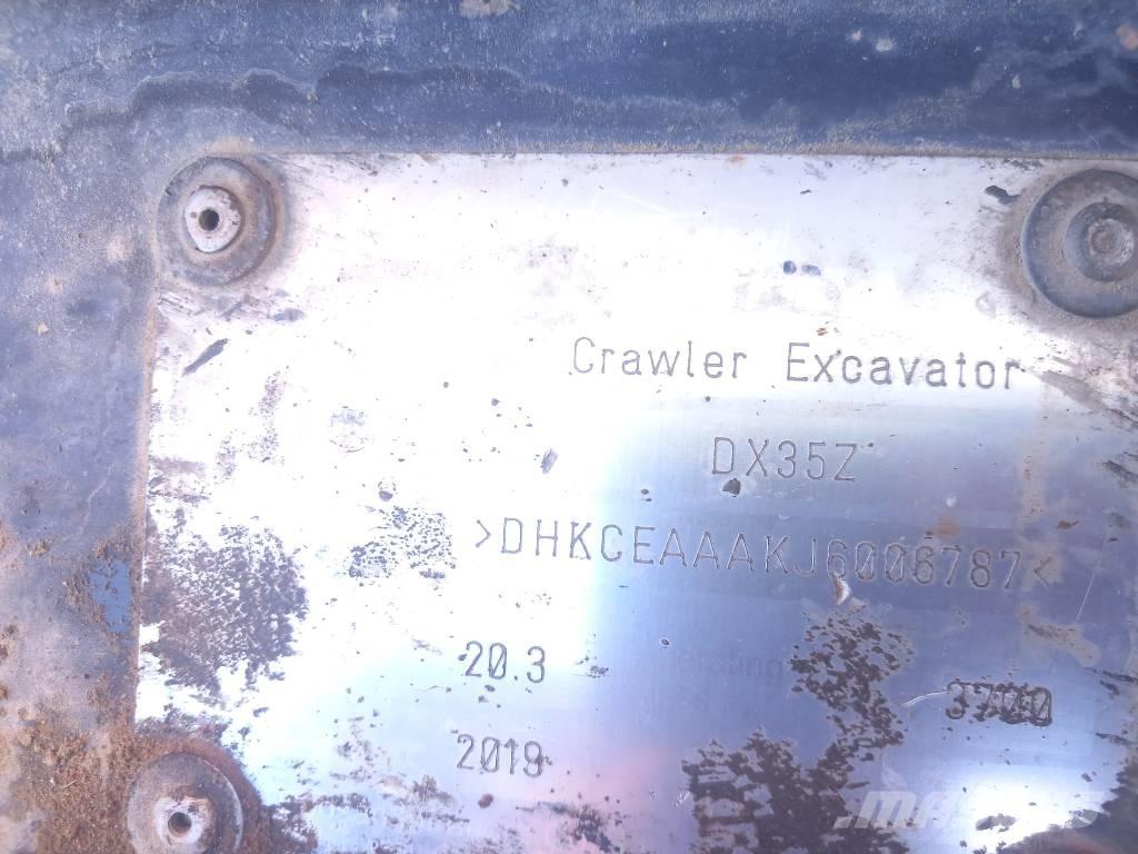 Doosan DX 35 Z Mini excavators < 7t