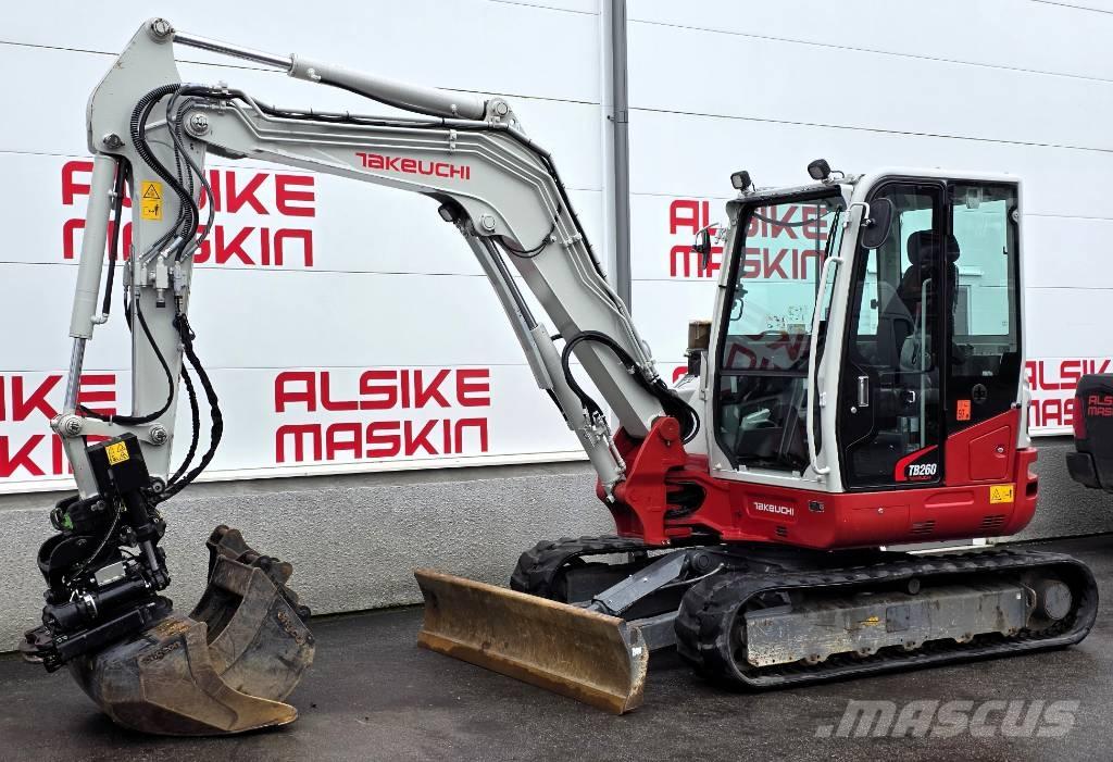 Takeuchi TB 260 Mini excavators < 7t