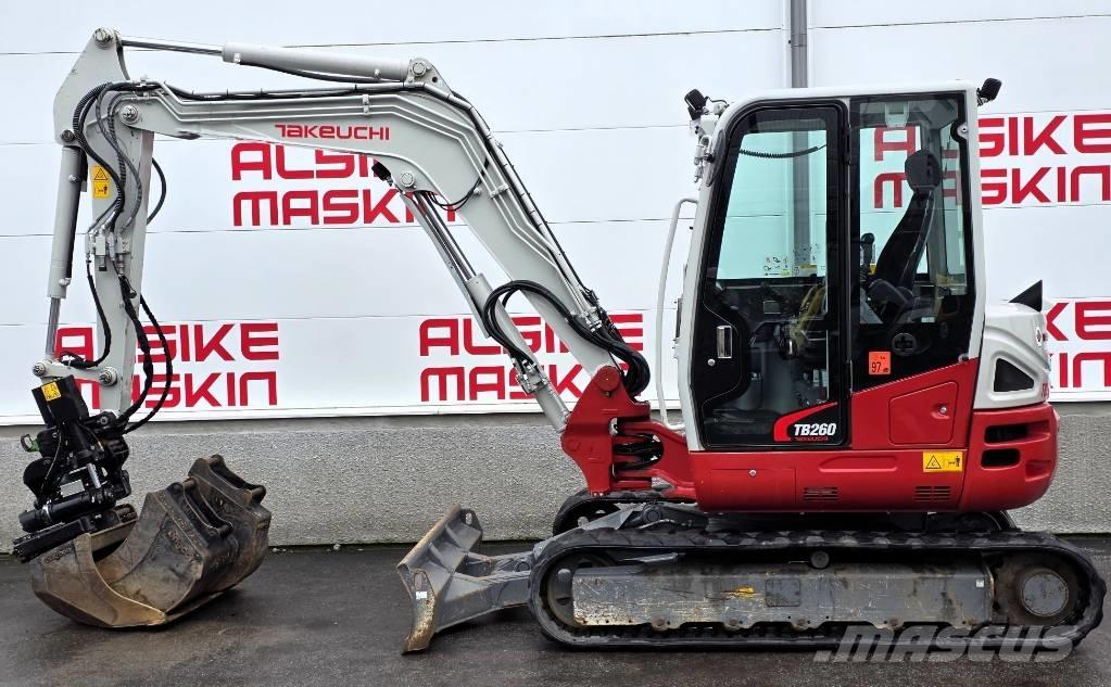 Takeuchi TB 260 Mini excavators < 7t
