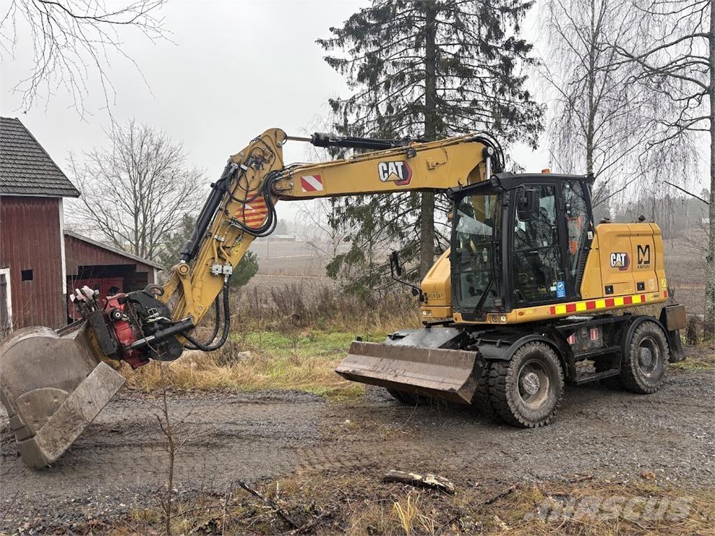 CAT M314 Wheeled excavators