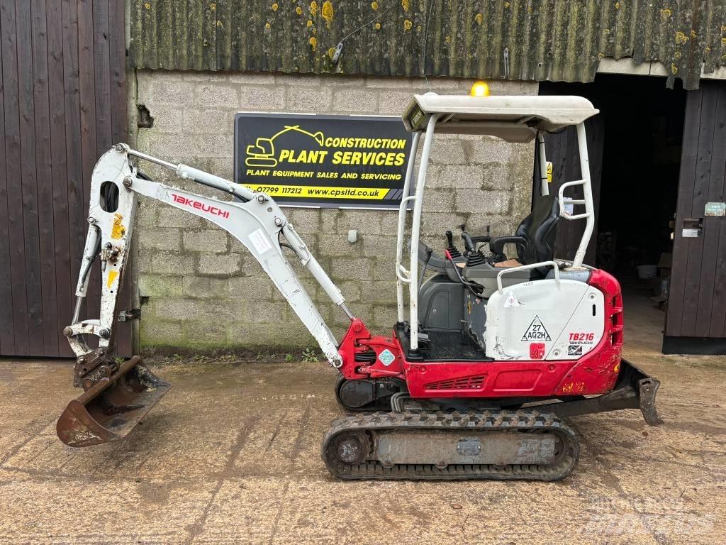 Takeuchi TB 216 Mini excavators < 7t
