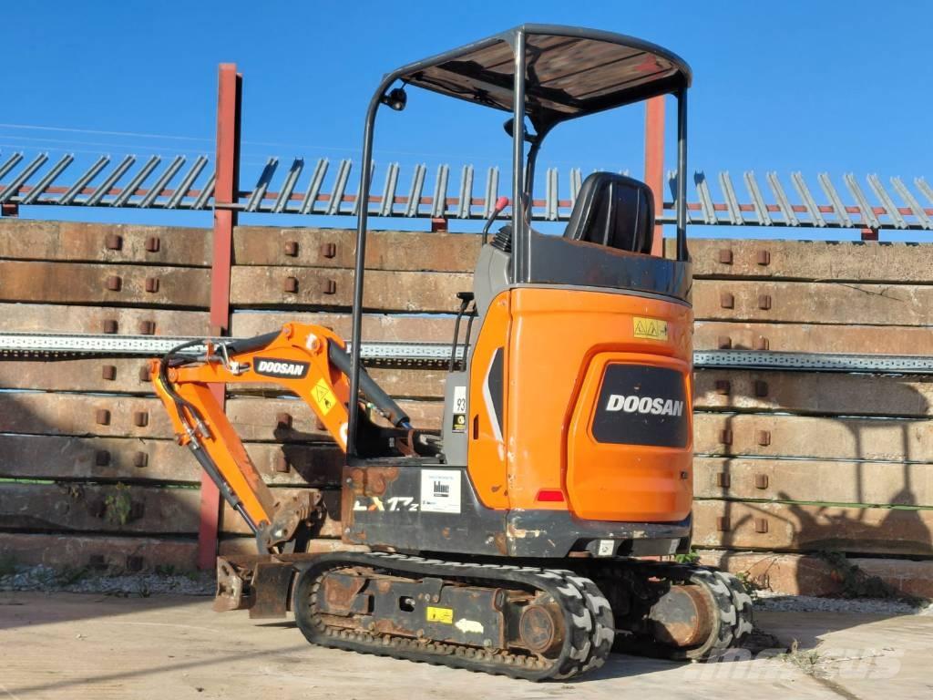 Doosan DX17Z Mini excavators < 7t