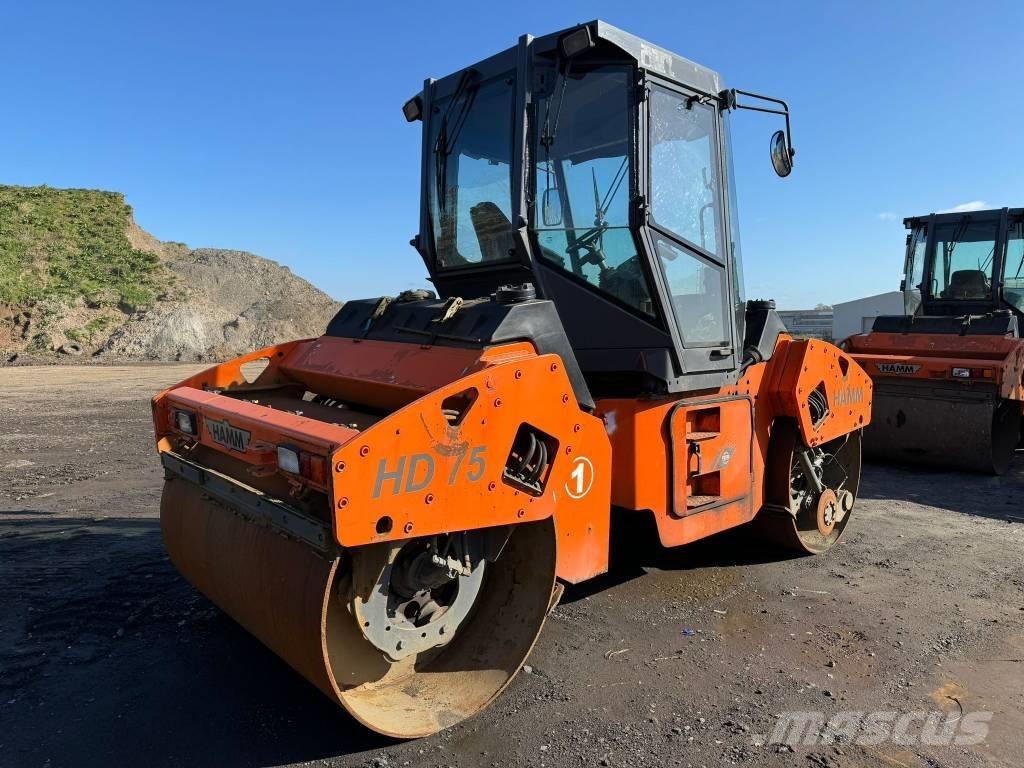 Hamm HD 75 Twin drum rollers