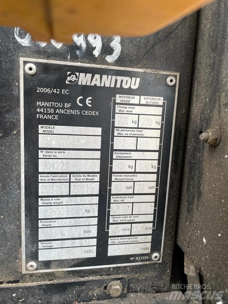 Manitou 100 VJR Vertical mast lifts