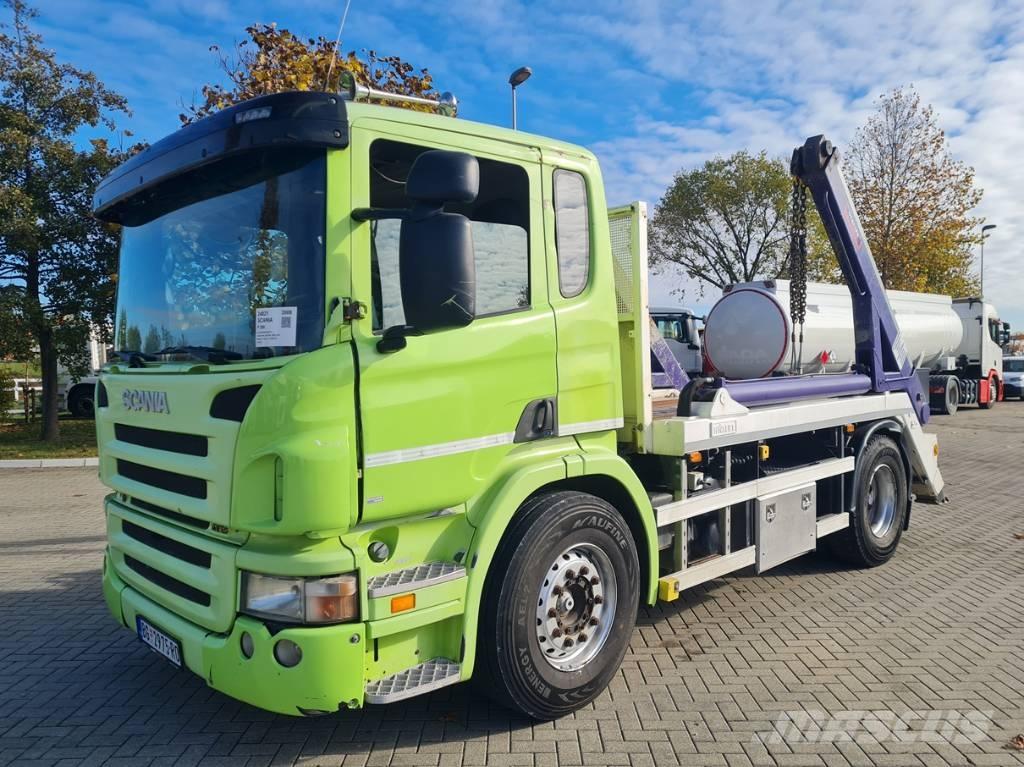 Scania P 280 / HYVA Containerframe/Skiploader trucks