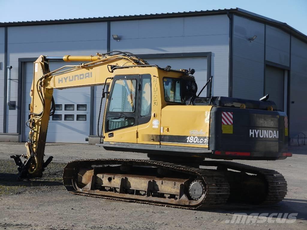 Hyundai R 180 LC-7 Crawler excavators