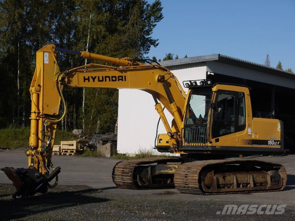 Hyundai R 180 LC-7 Crawler excavators