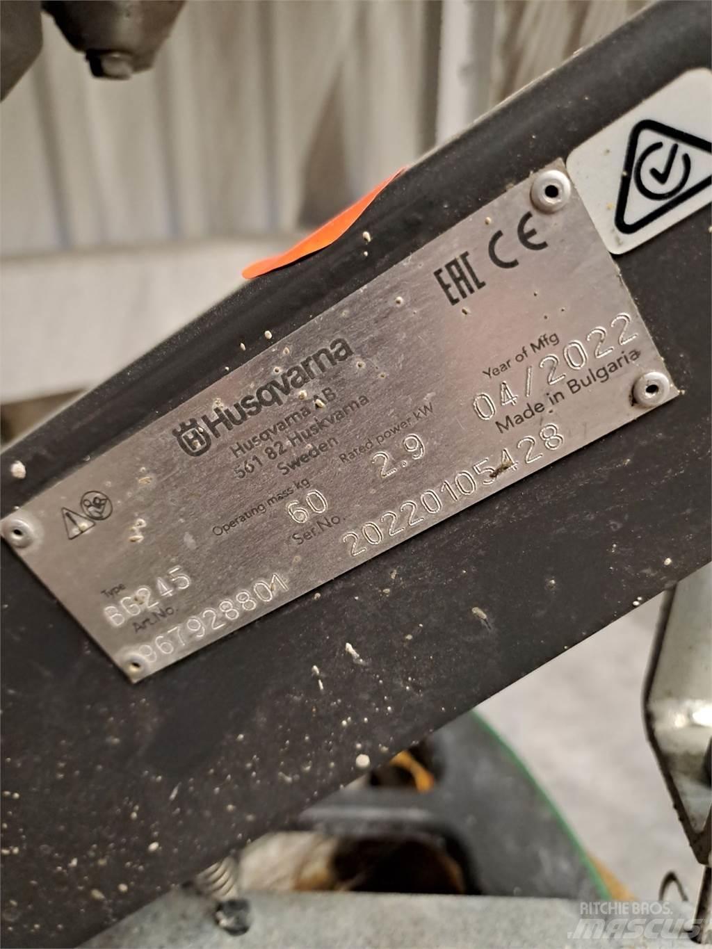 Husqvarna BG245 Vibrator compactors