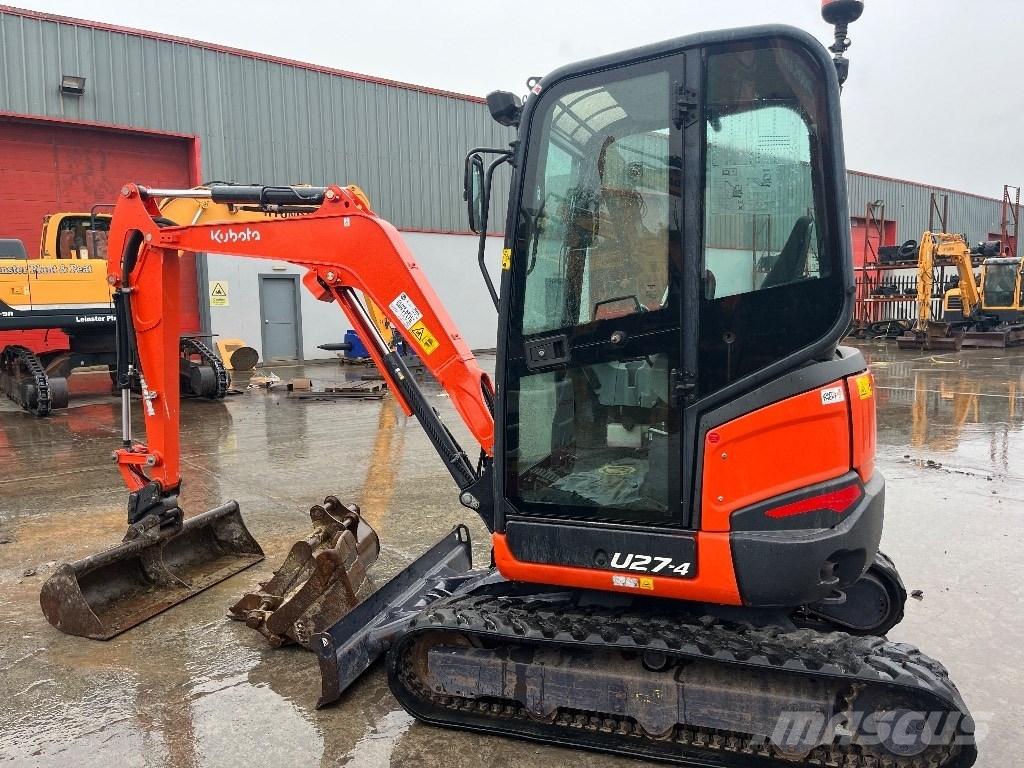 Kubota U 27-4 Mini excavators < 7t