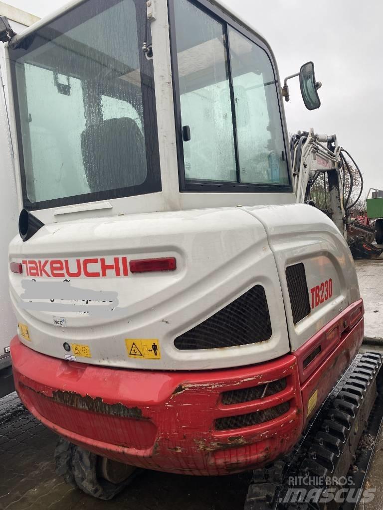 Takeuchi TB 230 Mini excavators < 7t